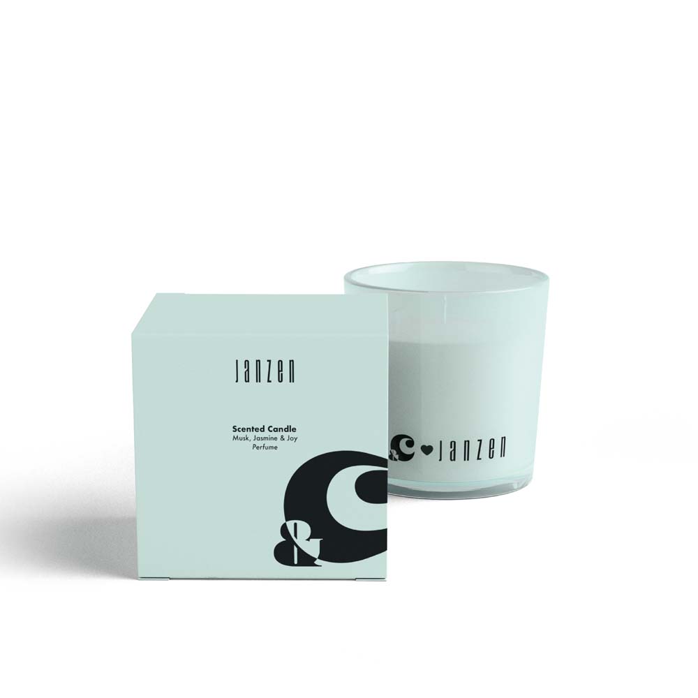 JANZEN &C Scented Candle Musk Jasmine - limited edition