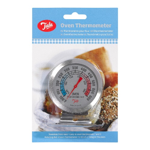 Oventhermometer, Roestvrij Staal, Zilver - Tala