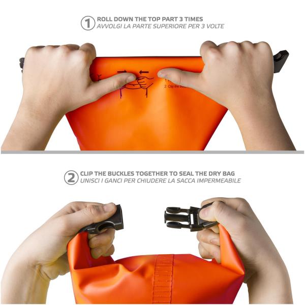 Explorer Rugtas Waterdicht met Telefoon Compartment 2 liter