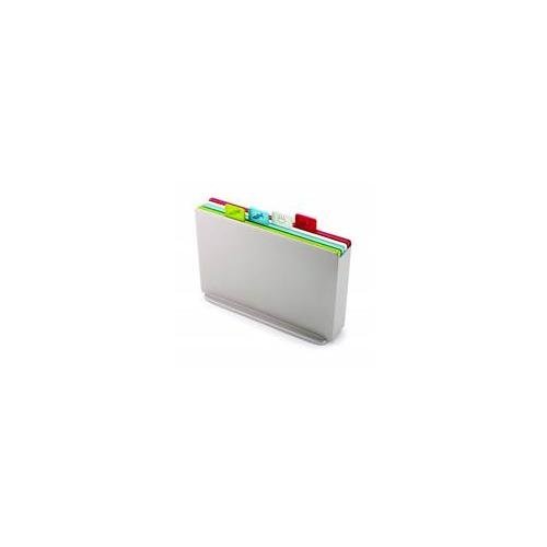 Snijplanken set van 4 in Houder - Index Regular - Joseph Joseph
