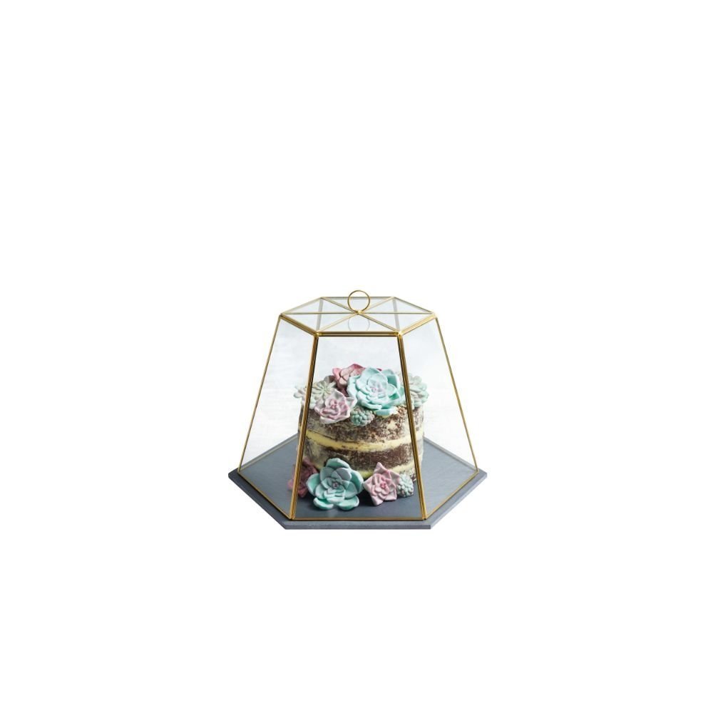 Stolp, Glas, Leisteen, 31 x 27.5 x 25 cm - Artesà