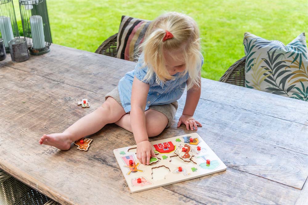 Kinderpuzzel 'Boerderij'