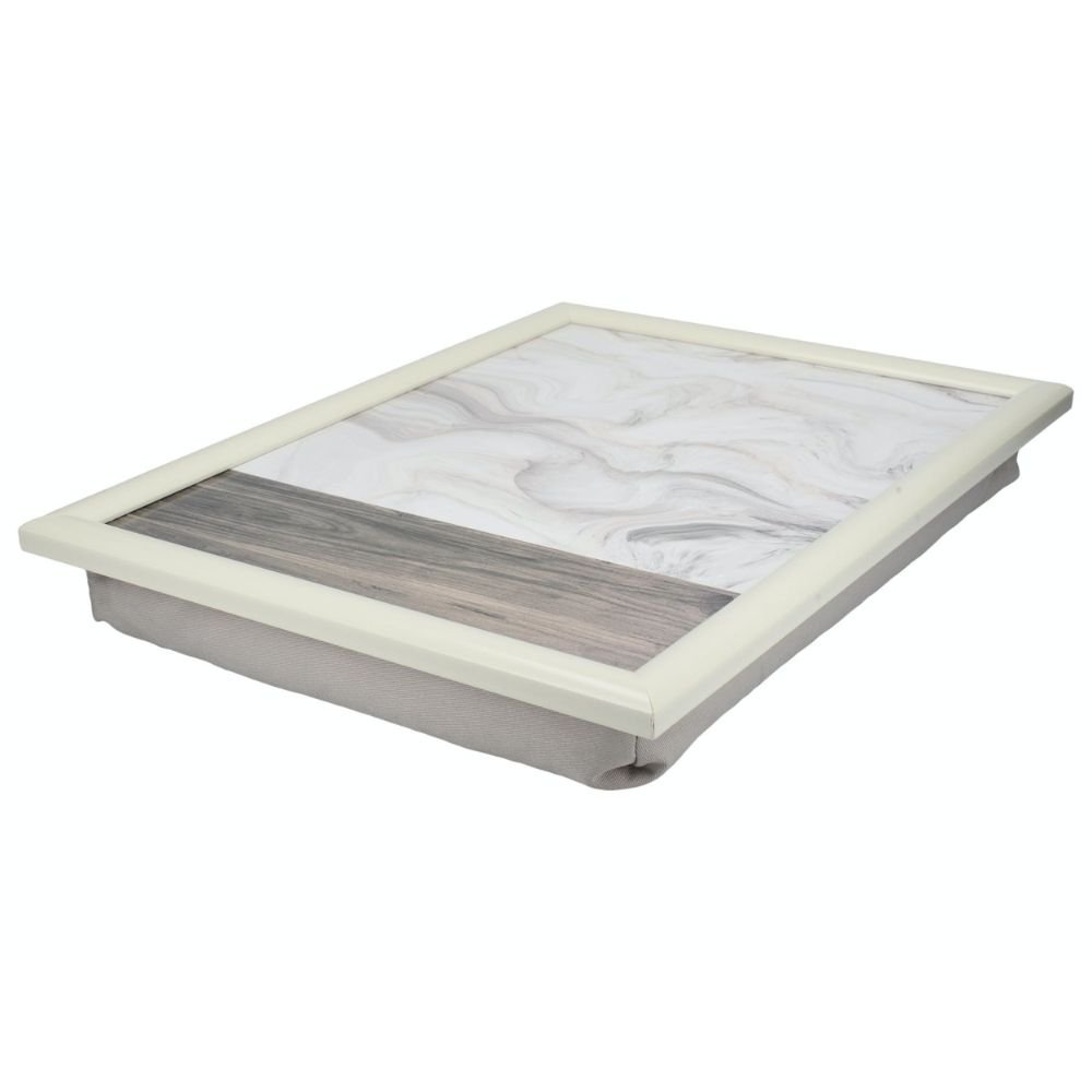Laptray, Schoot Dienblad, Marmer Effect, 44 x 34 cm - Creative Tops