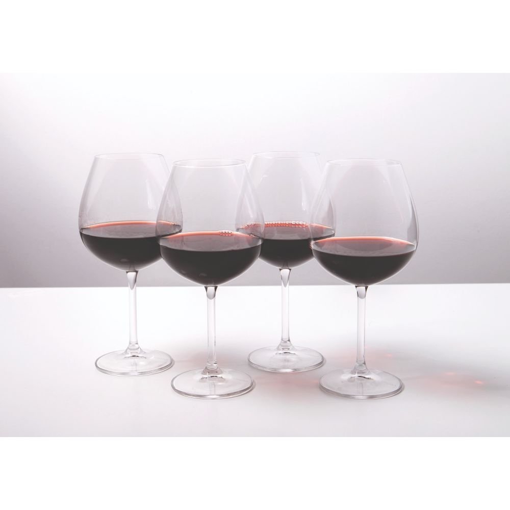 Rode Wijnglazenset, 4 stuks, 739 ml - Mikasa | Julie 