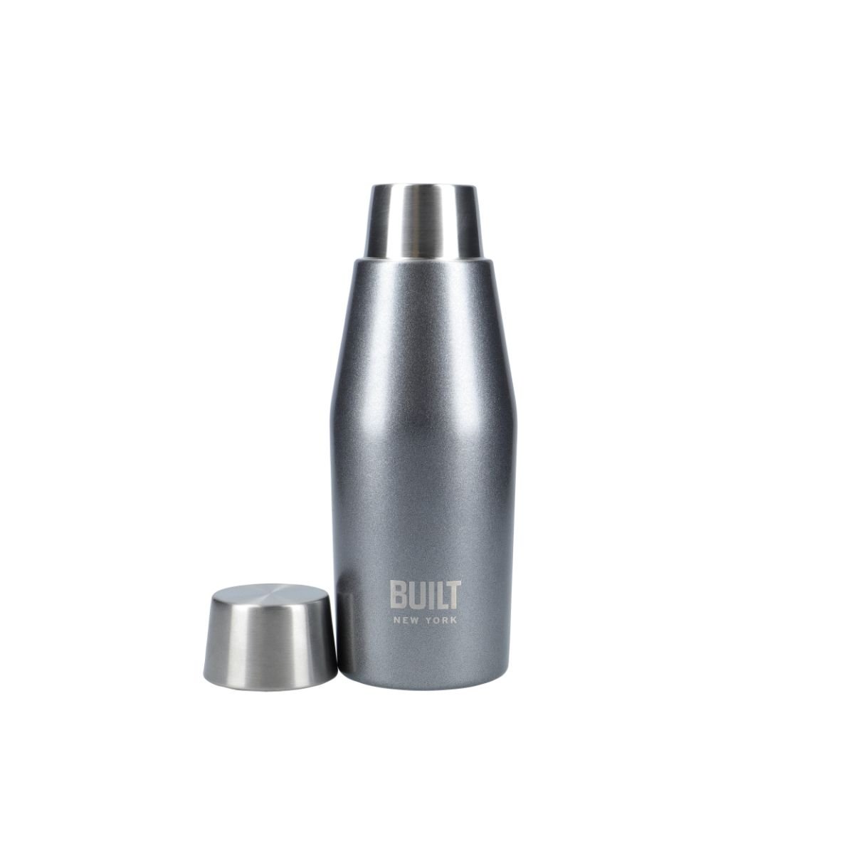 Mini Dubbelwandige Apex Fles, 0.33 L, Zwart - BUILT New York | Perfect Seal 
