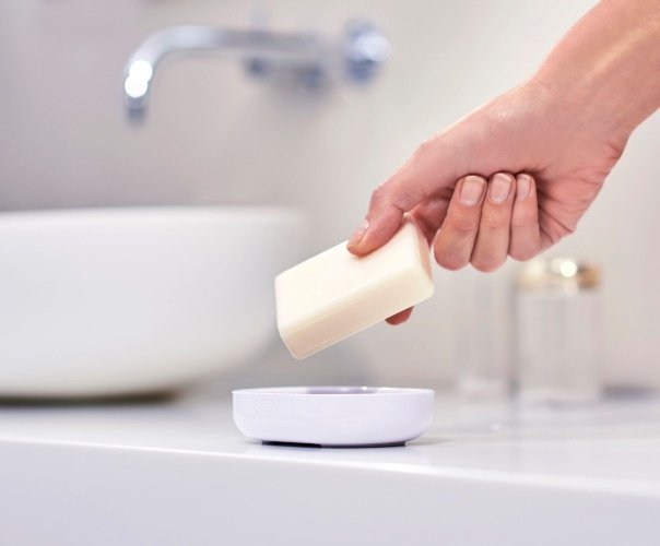 Duo Quick-drain Zeepblok Houder - Joseph Joseph