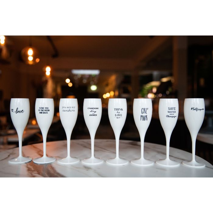 Champagneglas 'Save Water Drink Champagne' - Koziol | Cheers No. 1