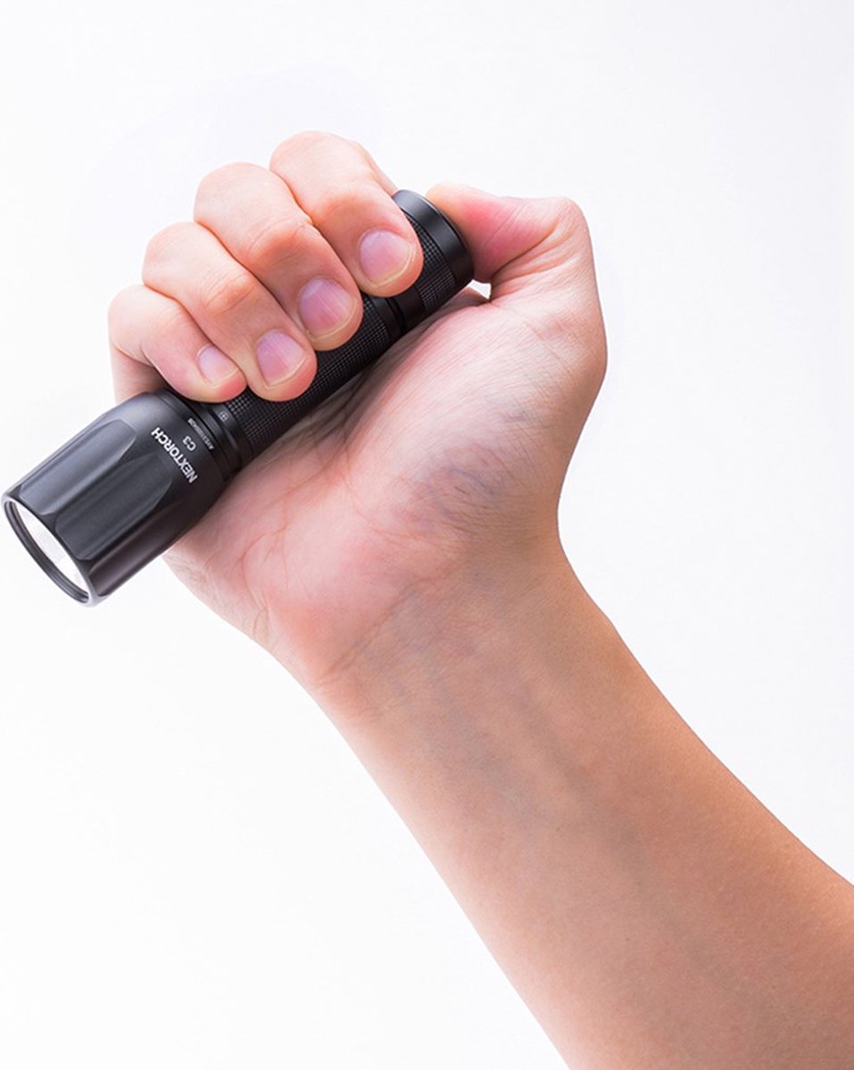 Zaklamp, NexTorch, C3, LED, 380 lumen, Li-Ion