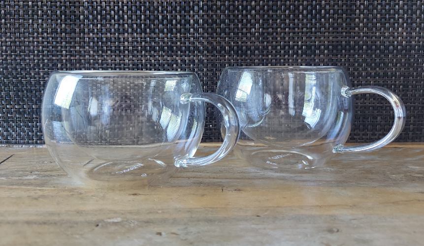Cappuccinoglazen Dubbelwandig, set van 2 - Maxxo