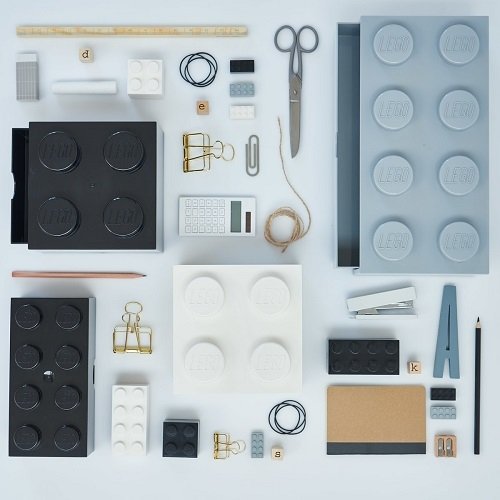 Lunchbox Classic Brick 8. Zwart - LEGO