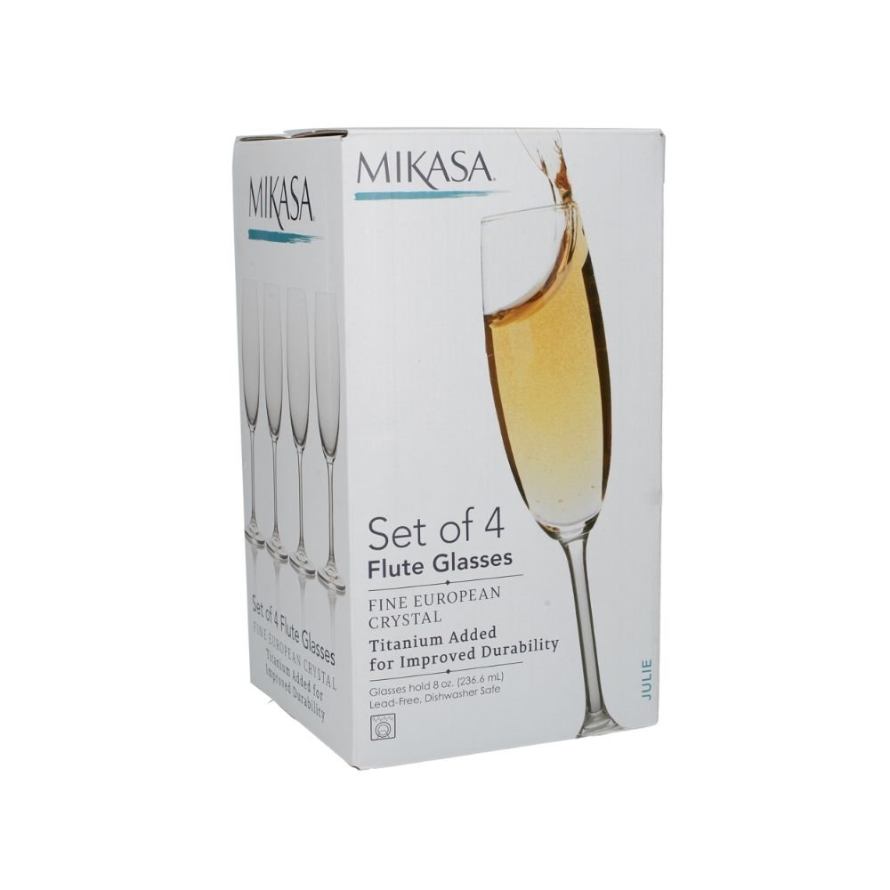 Fluit Wijnglazenset, 4 stuks, 237 ml - Mikasa | Julie 