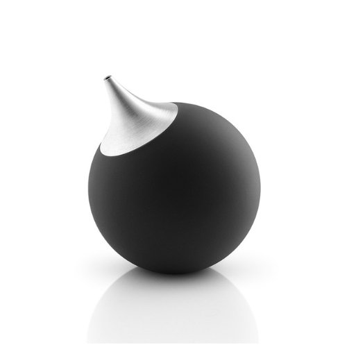Zeepdispenser - Zwart - Bol - 8 cm - Eva Solo