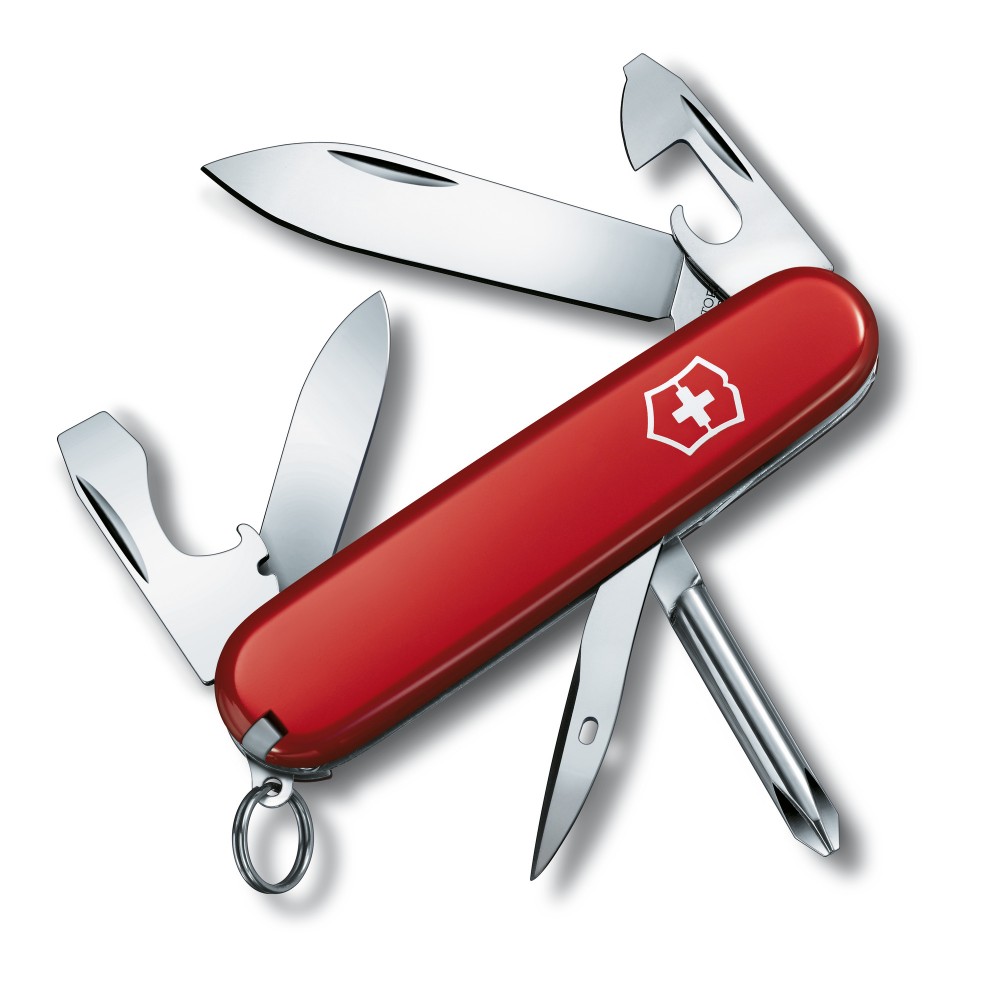 Zakmes, Victorinox, SwissArmy, Tinker, 12funct., rood