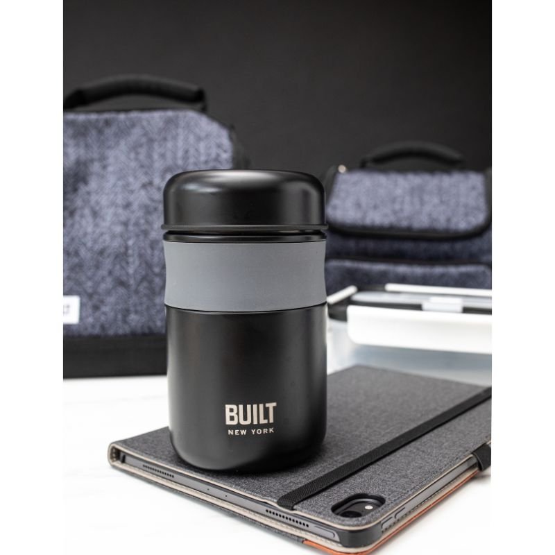 Thermos Lunchbox, 0.49 L, Zwart - BUILT New York | Active
