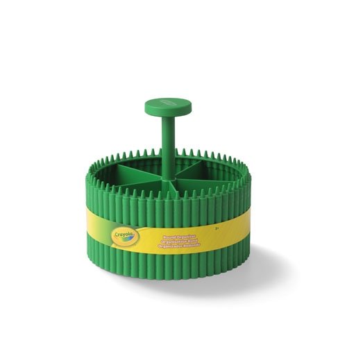 Ronde Organiser . Groen - Polypropyleen - Crayola