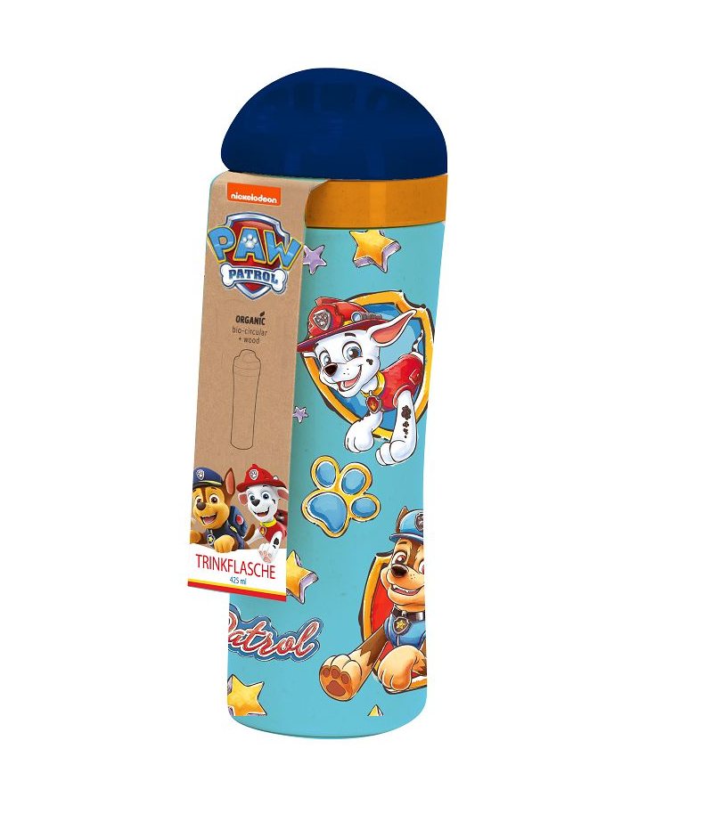 Waterfles, 425 ml, Organic, Paw Patrol, Blauw - Koziol | Oase
