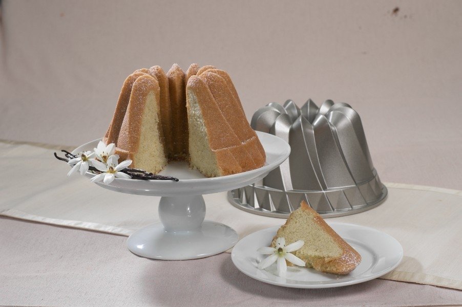 Tulband Bakvorm "Kugelhopf Bundt Pan'" - Nordic Ware | Sparkling Silver Holiday