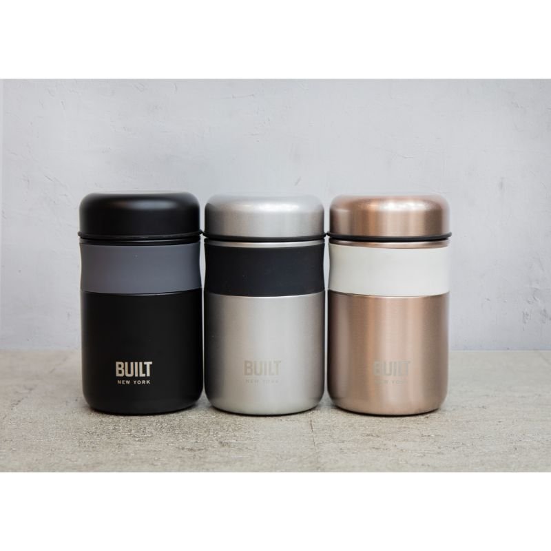 Thermos Lunchbox, 0.49 L, Rose/Gold - BUILT New York | Active