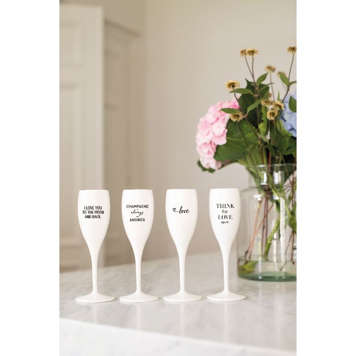 Champagneglas 'Love You To The Moon' - Koziol | Cheers No. 1 