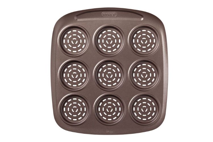 Bakplaat voor Mini Pizza's - Pyrex | Asimetria