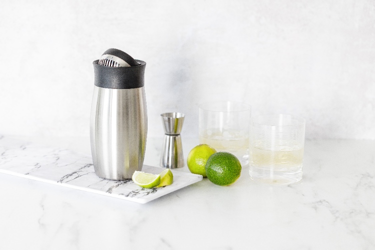 Cocktailshaker, Flip Top, 0.45 L, RVS - BarCraft