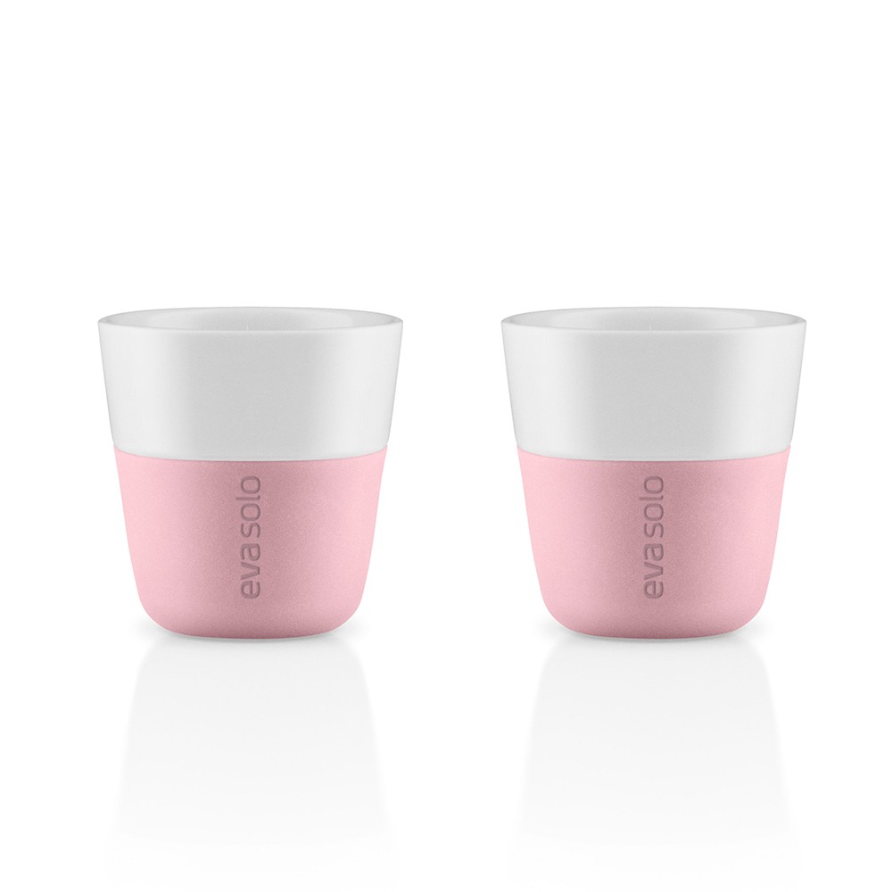 Kop Espresso, Set van 2 Stuks, Rose Quartz Roze - Eva Solo
