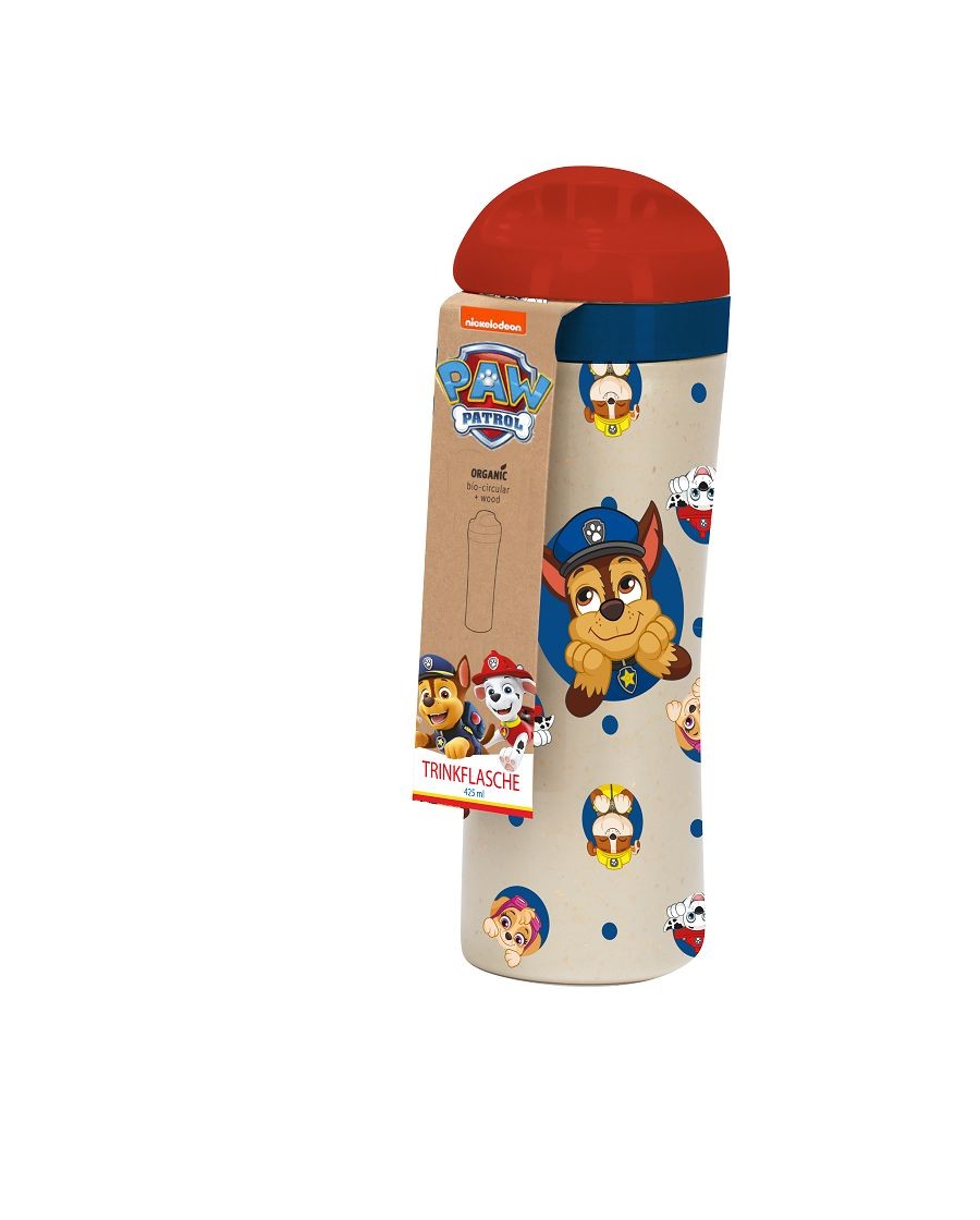 Waterfles, 425 ml, Organic, Paw Patrol, Beige - Koziol | Oase