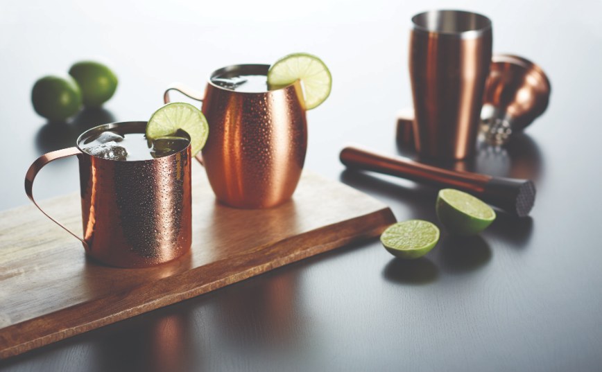 Moscow Mule Beker, Dubbelwandig, Koper - BarCraft