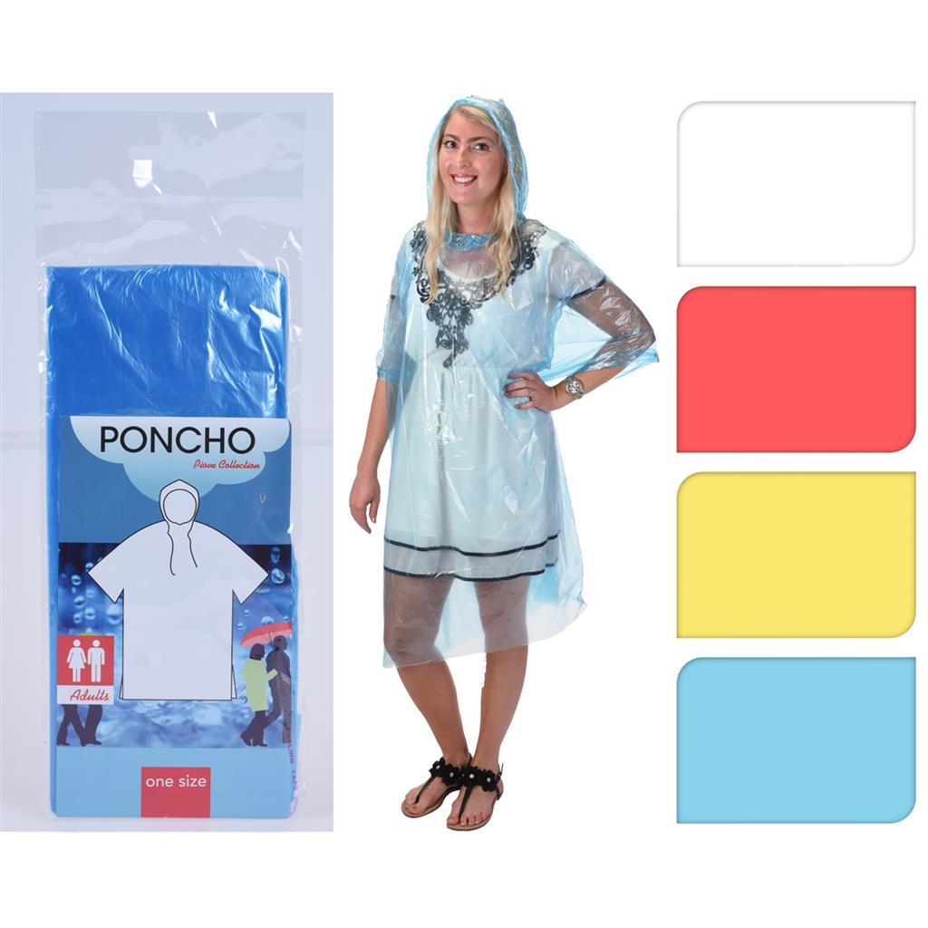 Poncho voor volwassenen