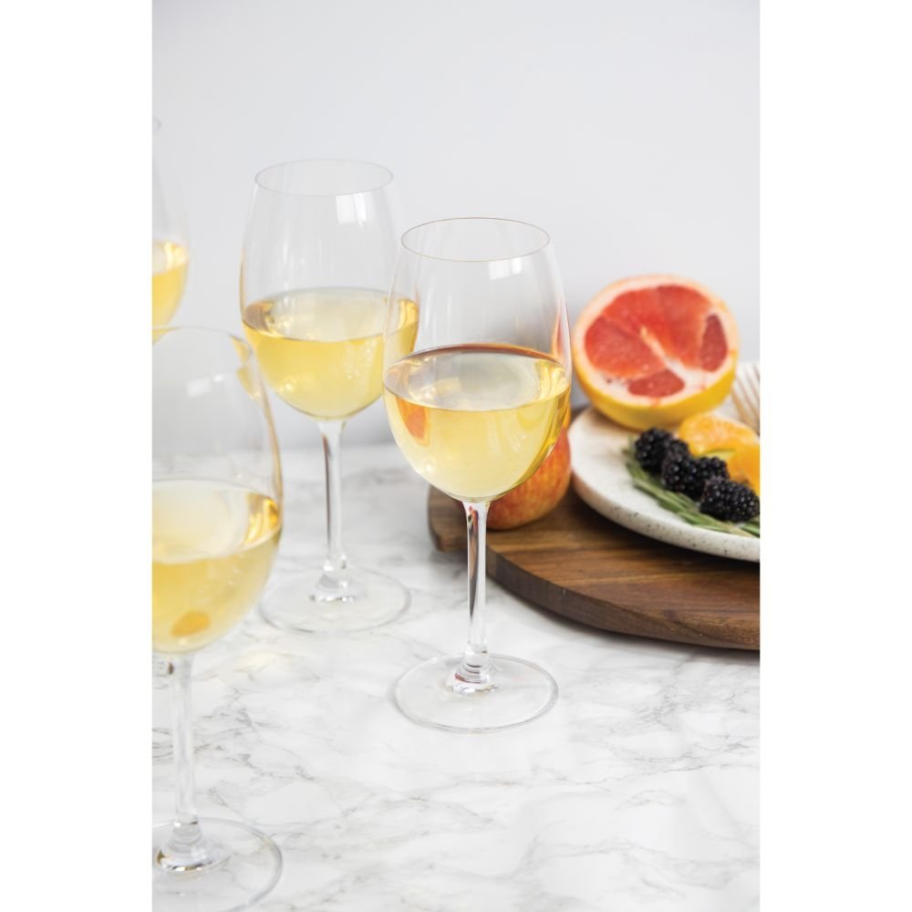 Witte Wijnglazenset, 4 stuks, 468 ml - Mikasa | Julie  
