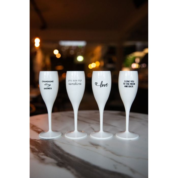 Champagneglas 'Love You To The Moon' - Koziol | Cheers No. 1 