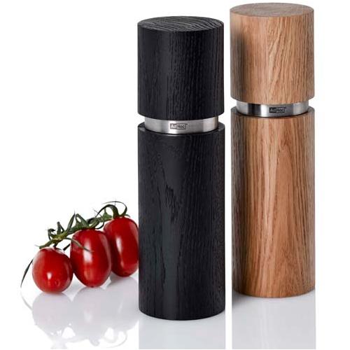 Peper of Zoutmolen Texture groot - Set van 2 stuks - Adhoc