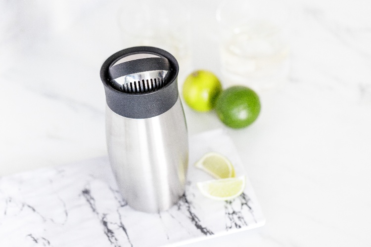 Cocktailshaker, Flip Top, 0.45 L, RVS - BarCraft