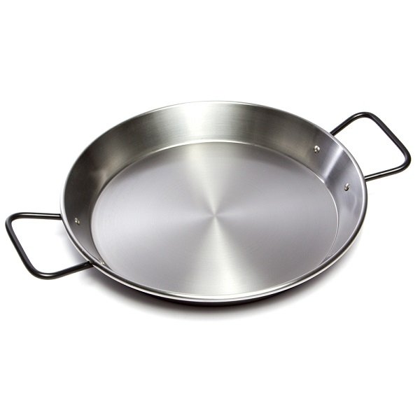 Paella pan, plaatstaal, 30 cm - Garcima