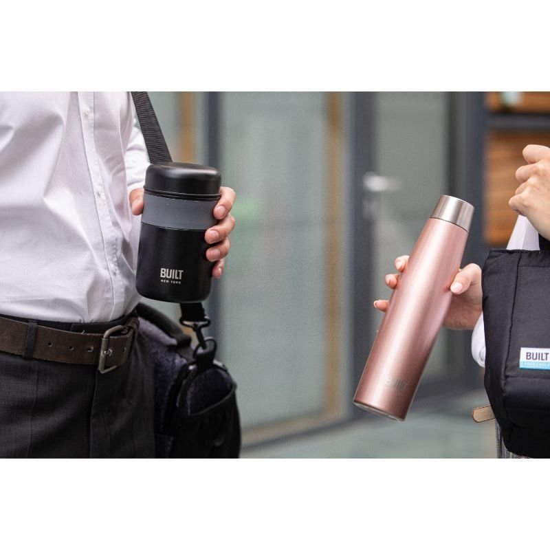 Thermos Lunchbox, 0.49 L, Zwart - BUILT New York | Active