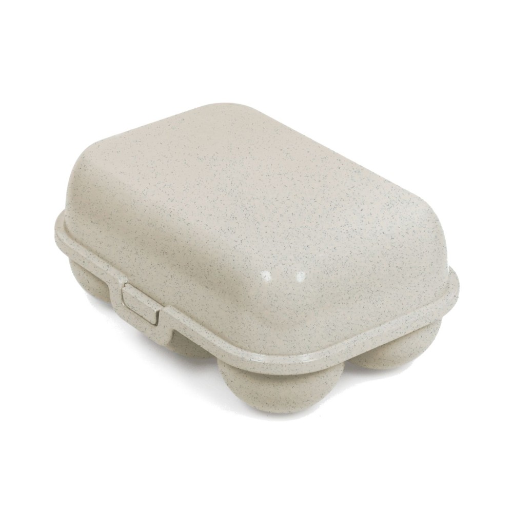Eierdoos, Mini, Organic, Zand Beige - Koziol | Eggs To Go