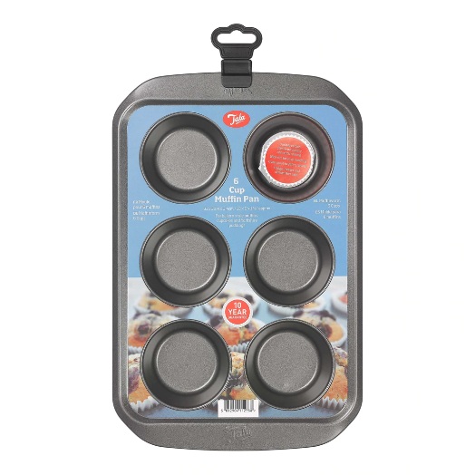 Muffinvorm, Voor 6 Stuks, Non-Stick - Tala | Everyday