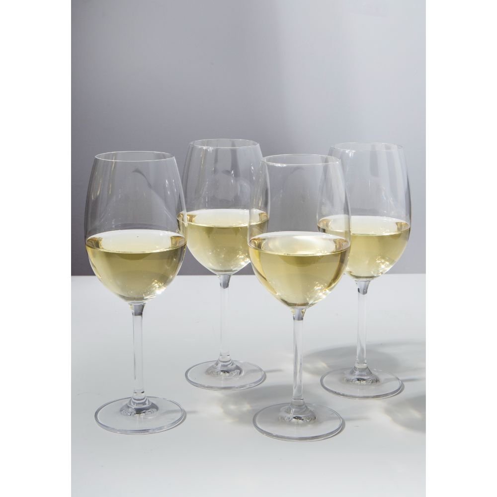 Witte Wijnglazenset, 4 stuks, 468 ml - Mikasa | Julie  