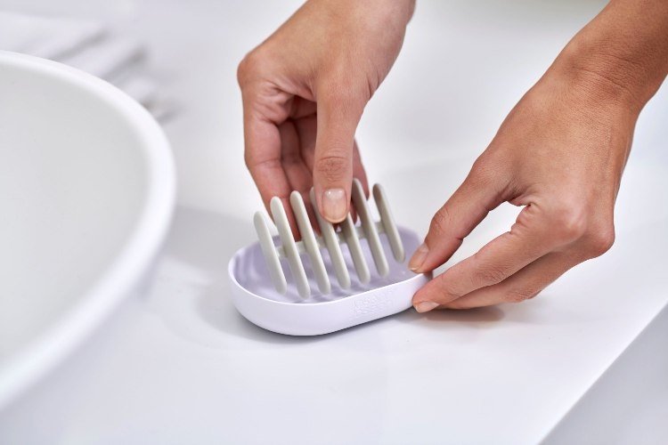 Duo Quick-drain Zeepblok Houder - Joseph Joseph