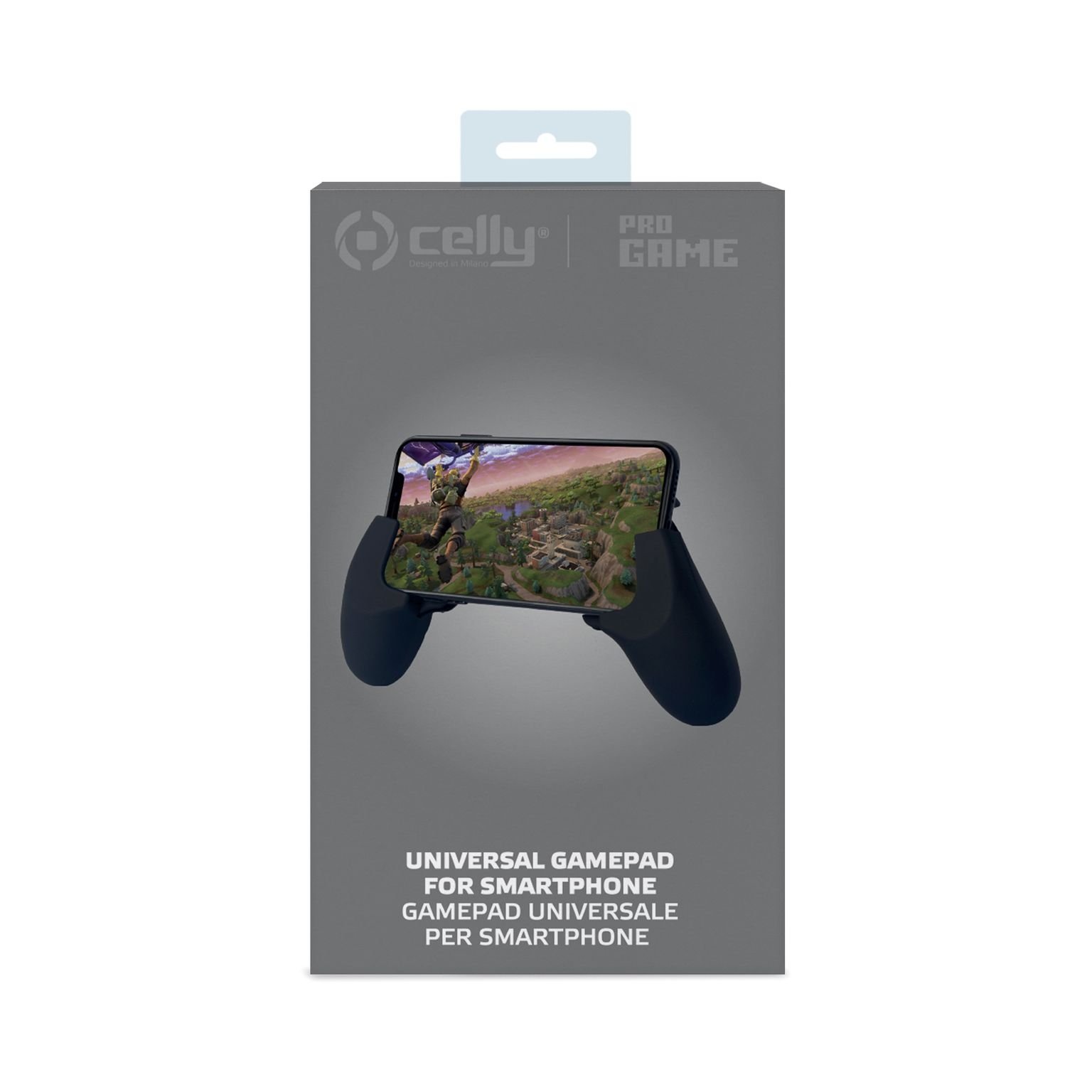 Gamepad voor Smartphone, Zwart - Kunststof - Celly