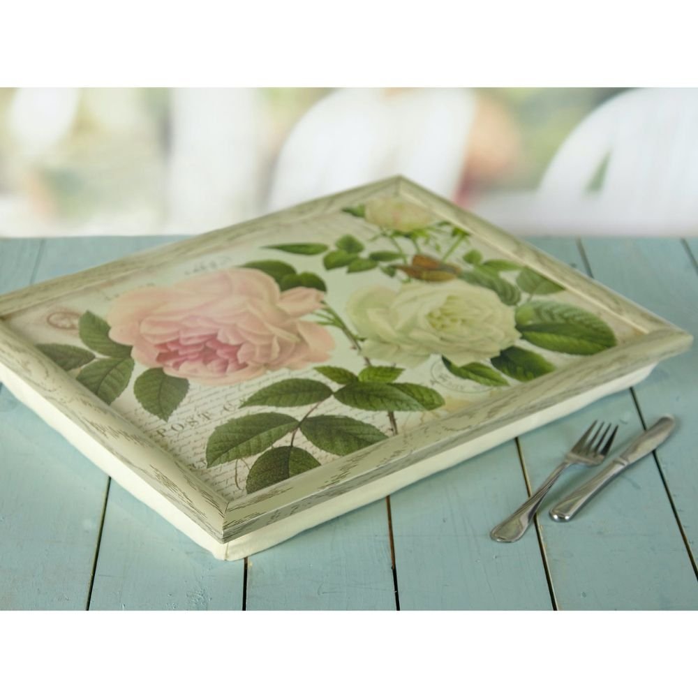 Laptray, Schoot Dienblad, Rose Garden, 44 x 34 cm - Creative Tops