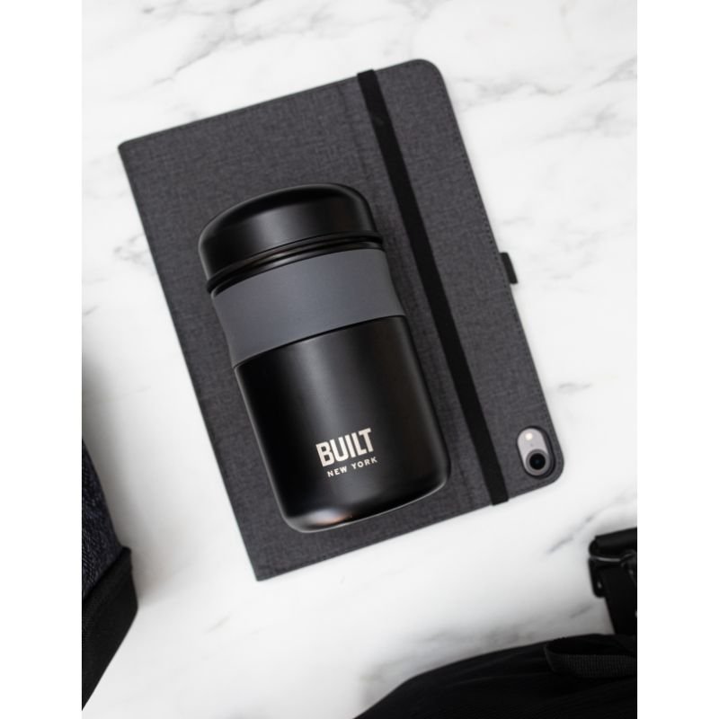 Thermos Lunchbox, 0.49 L, Zwart - BUILT New York | Active